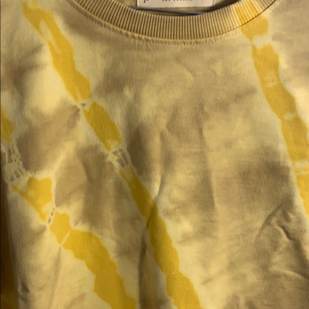 Lucky Brand Tie Dye Crew Neck Sweatshirt - Picture 4 of 7